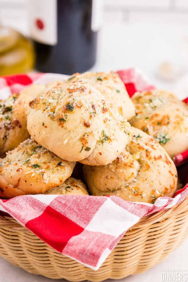 The BEST Pizza Dough Garlic Knots Recipe
