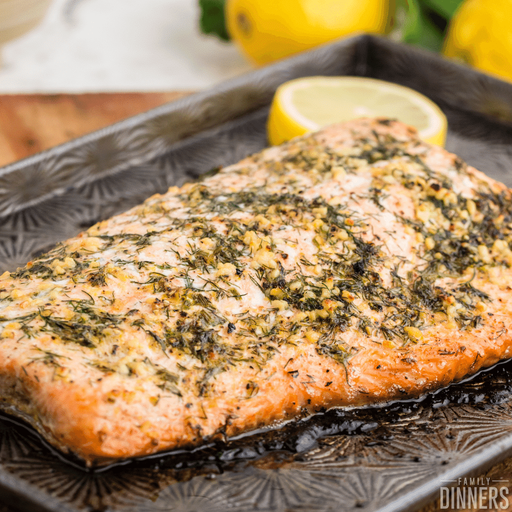 Baked Salmon With Lemon And Dill - Family Dinners