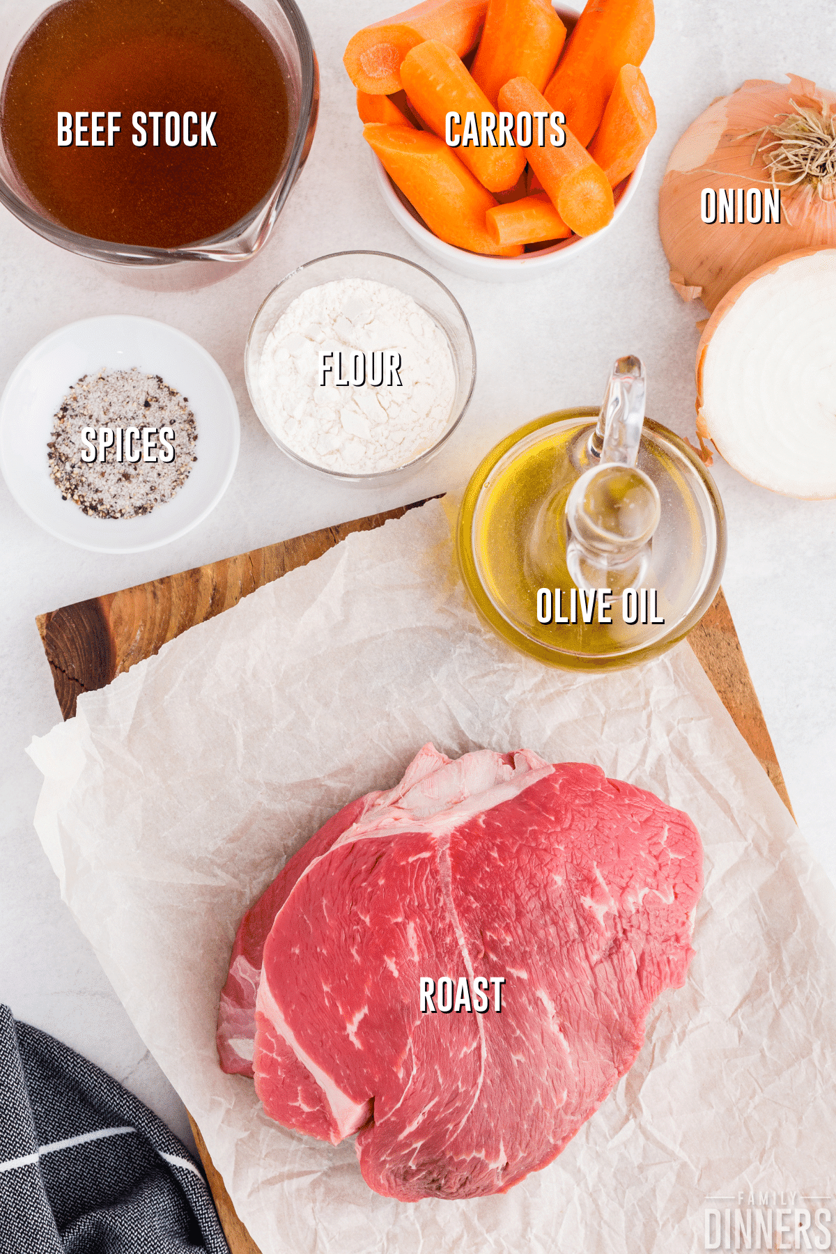 pot roast ingredients