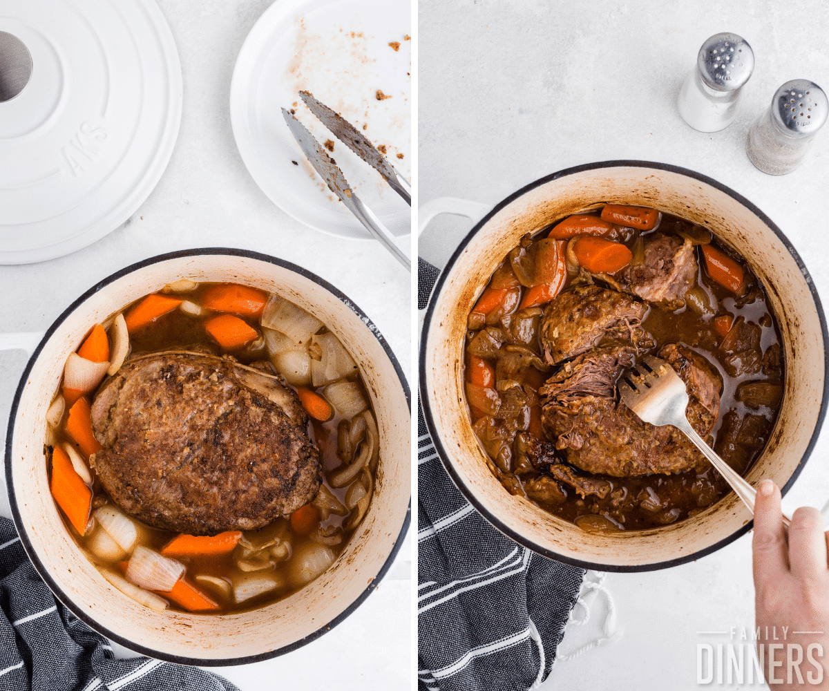 Dutch Oven Pot Roast - Veronika's Kitchen