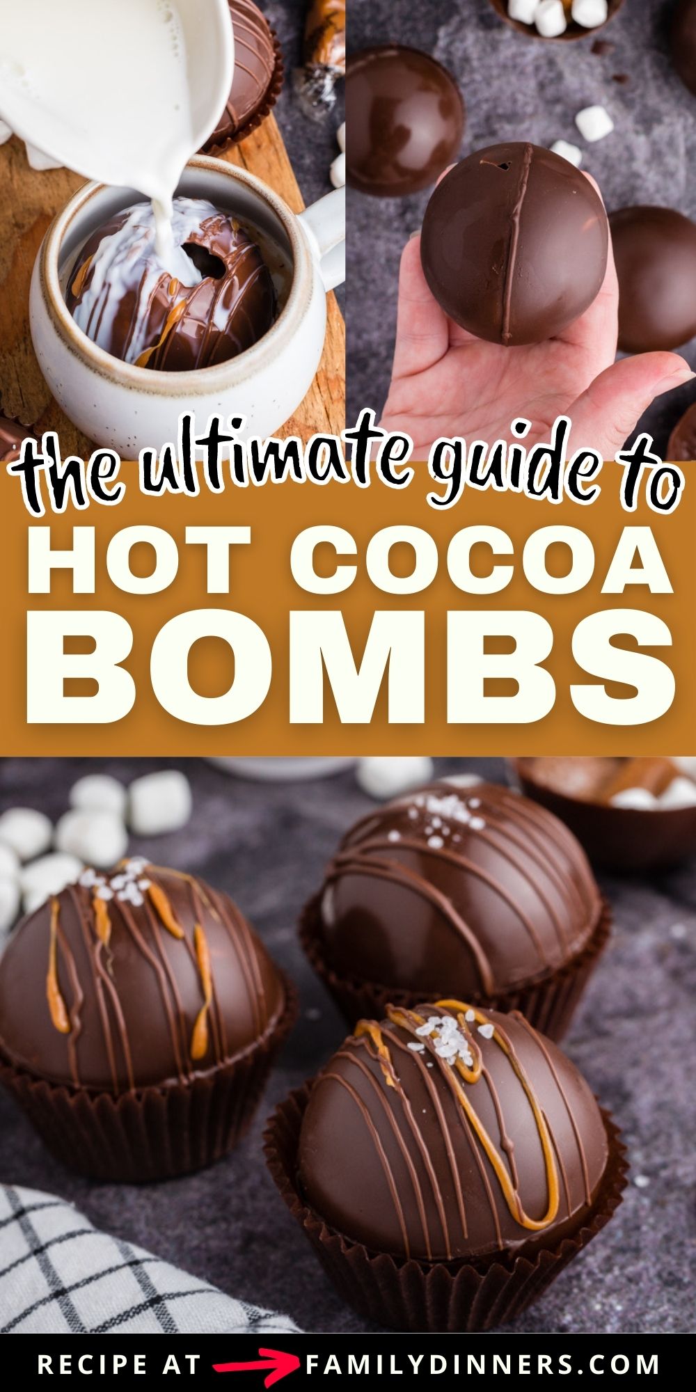 The Secret To Perfect Salted Caramel Hot Chocolate Bombs