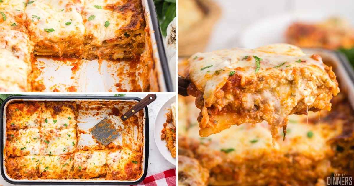 Quick and Easy Lasagna Recipe - Family Dinners