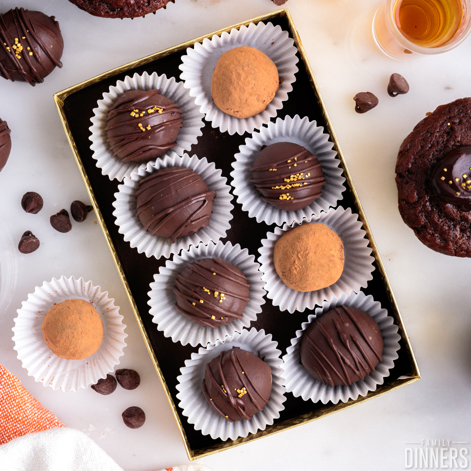 Easy Chocolate Rum Truffles Family Dinners