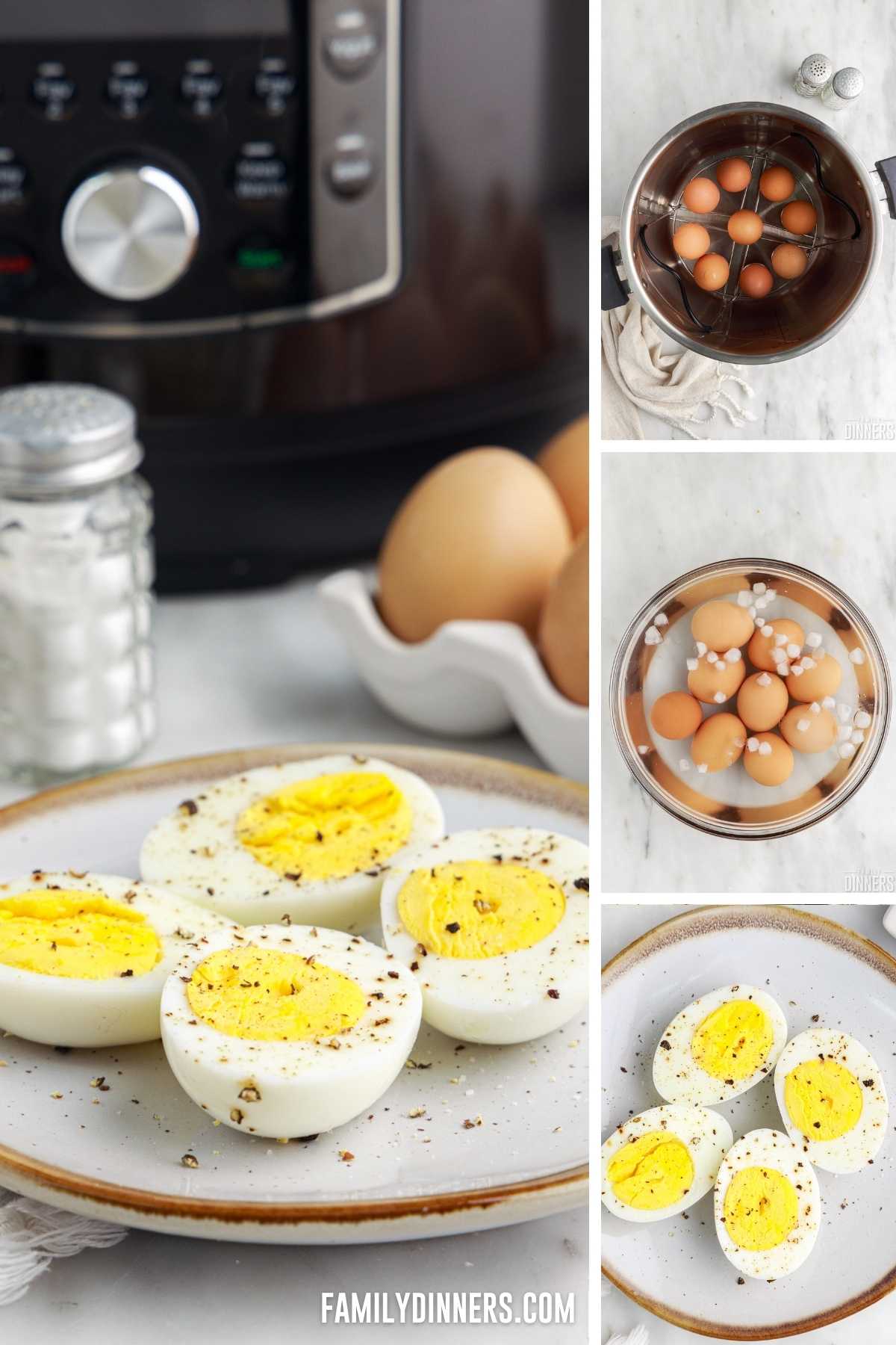 instant pot hard boiled eggs