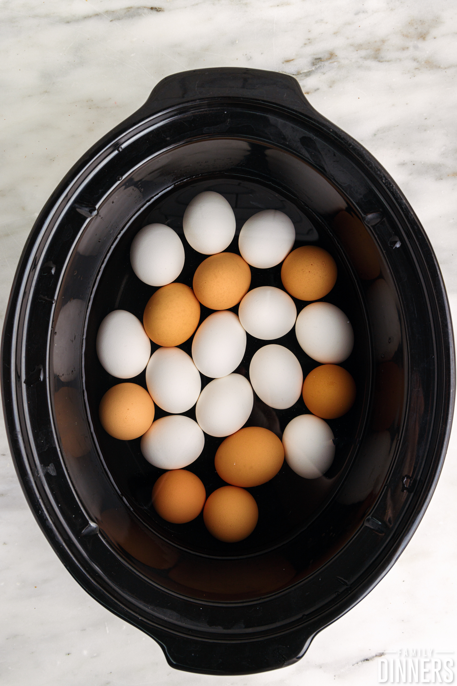 Slow Cooker Eggs - Soft Boiled or Hard Boiled Eggs in Crockpot