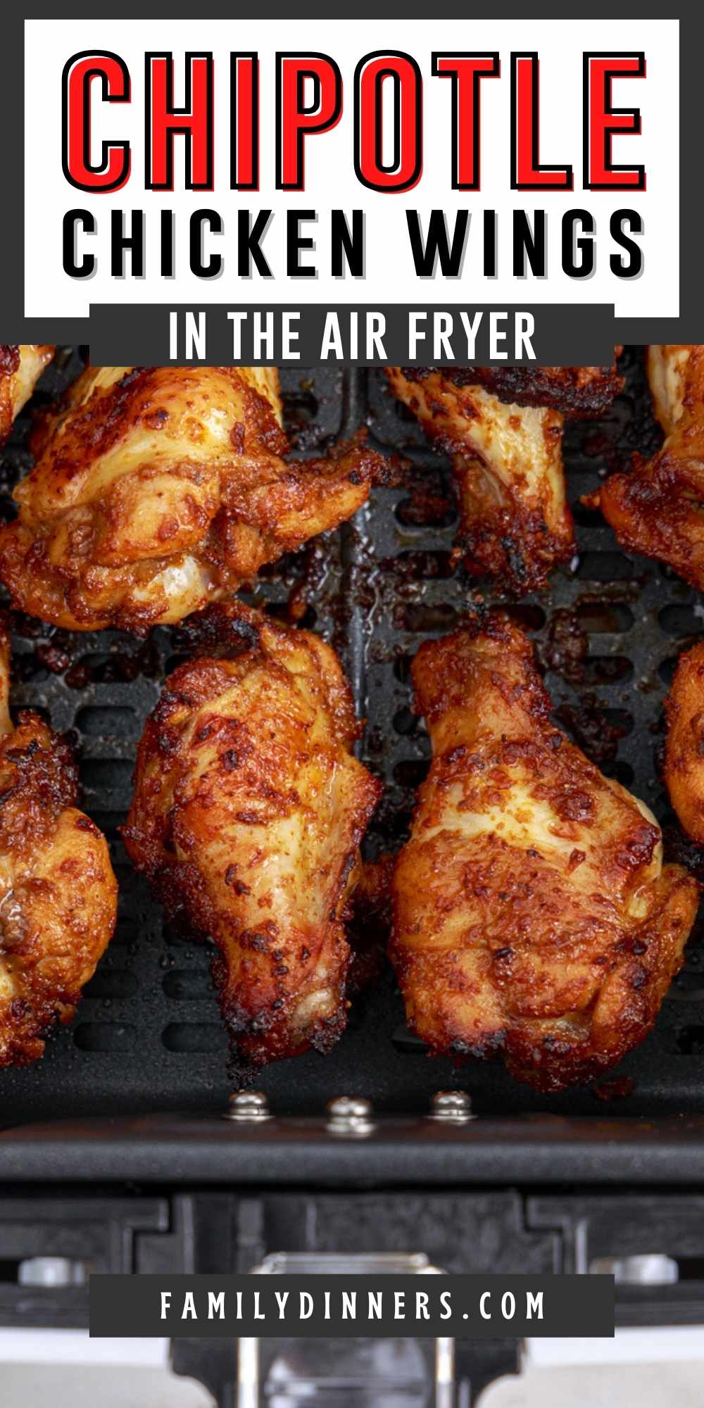 air fryer chipotle chicken wings