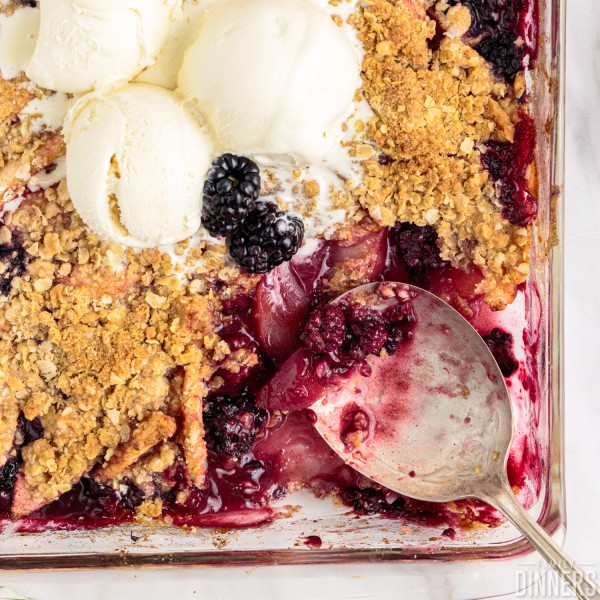 blackberry and apple crumble recipes