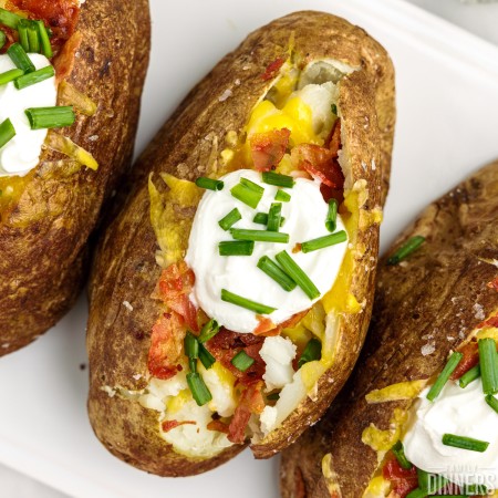 convection oven baked potatoes