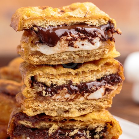 deep fried s'mores