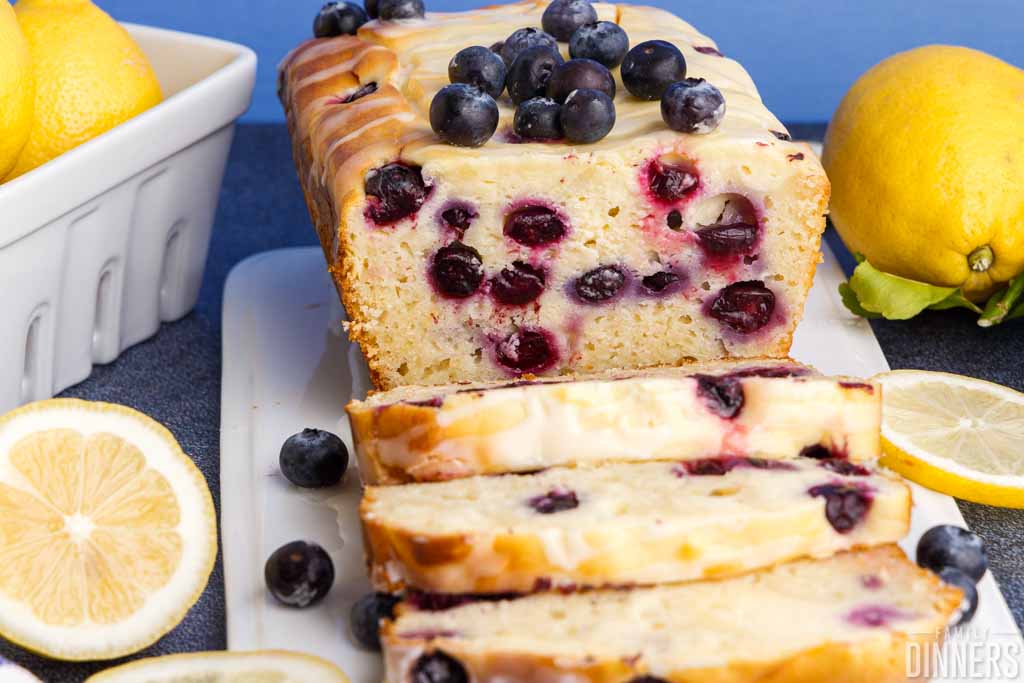 blueberry cream cheese loaf slices 