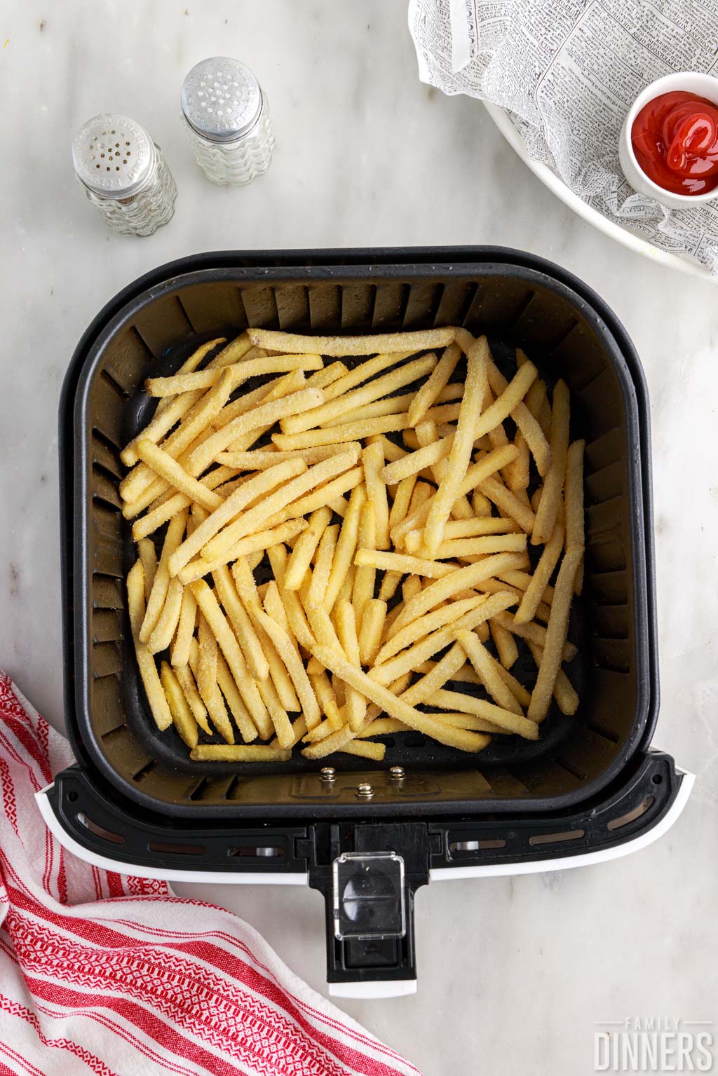 frozen french fries in air fryer.
