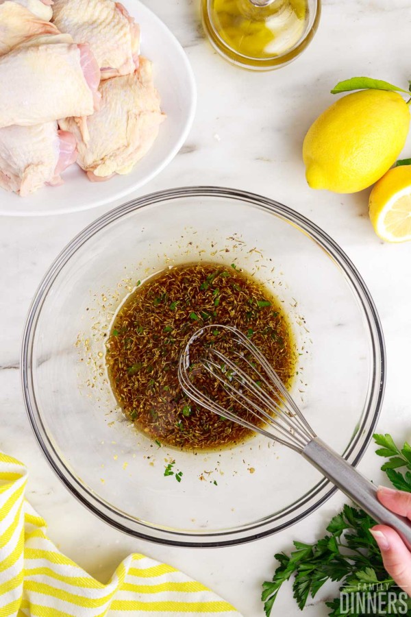 The BEST Grilled Chicken Marinade with Lemon - Family Dinners