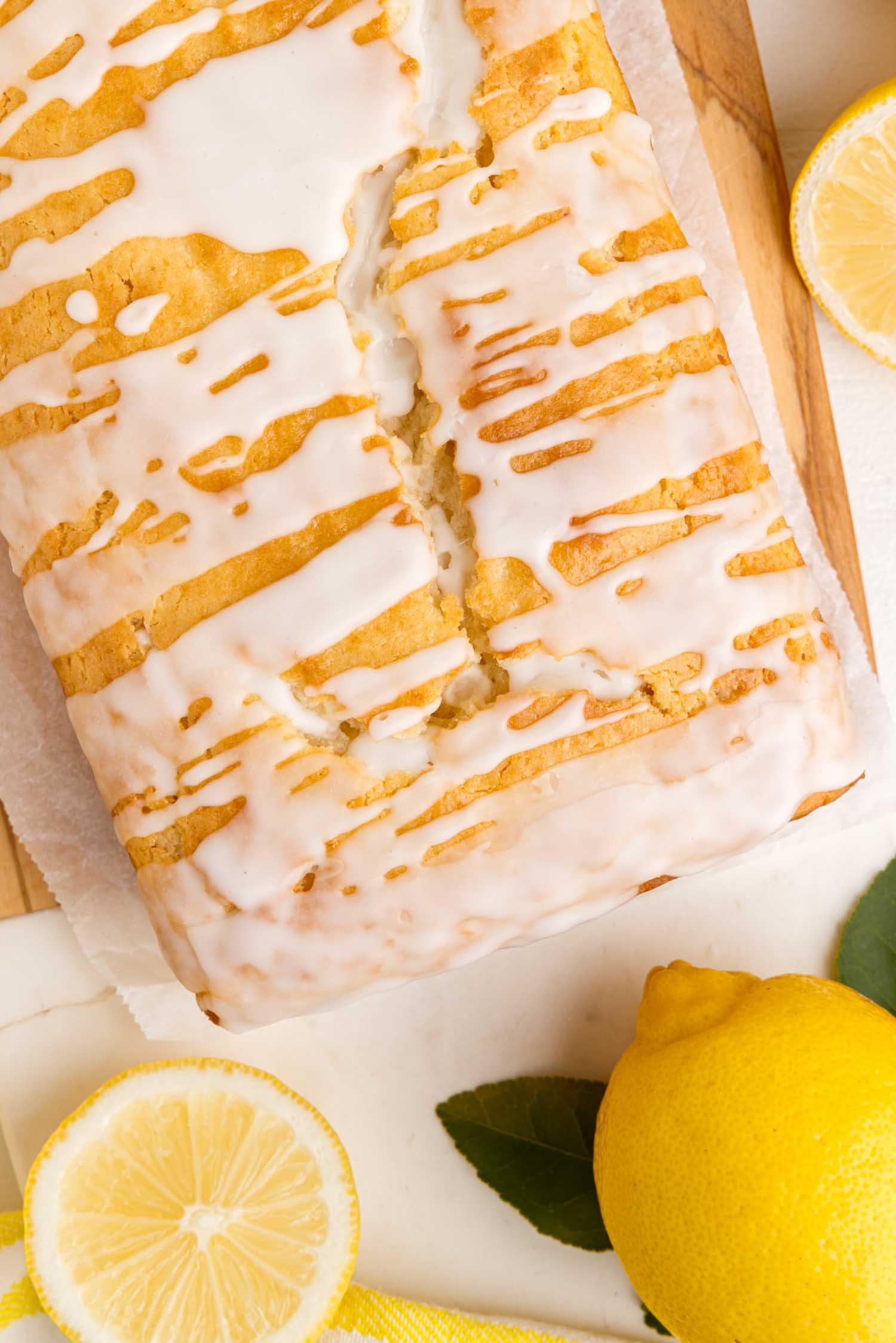 glazed lemon loaf 