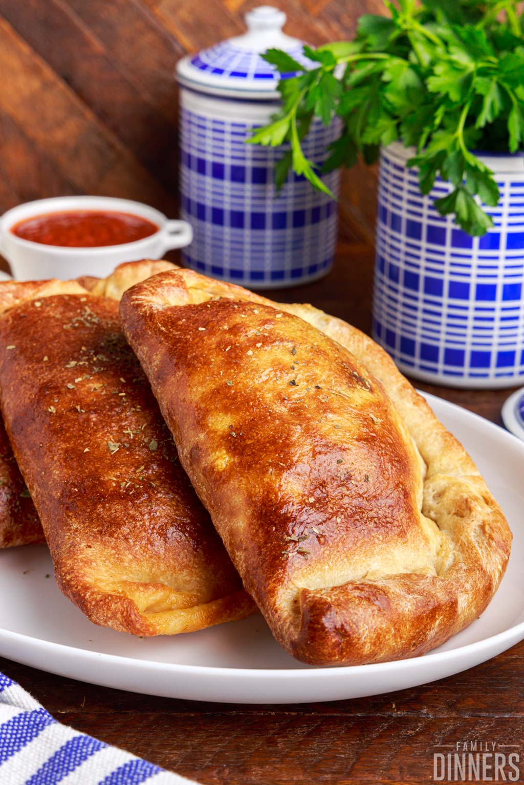 Easy Three Meat Calzones - Family Dinners