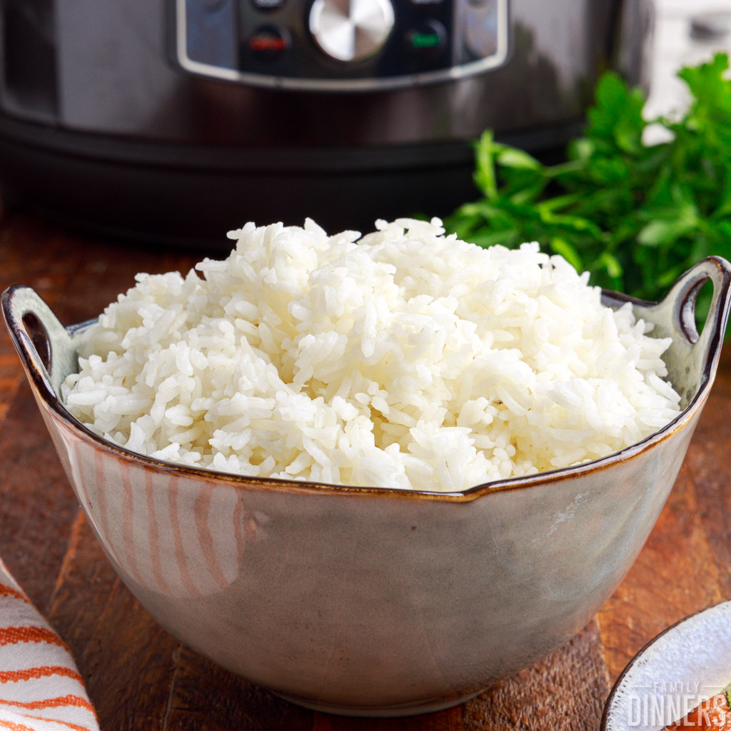 Instant Pot Jasmine Rice Family Dinners