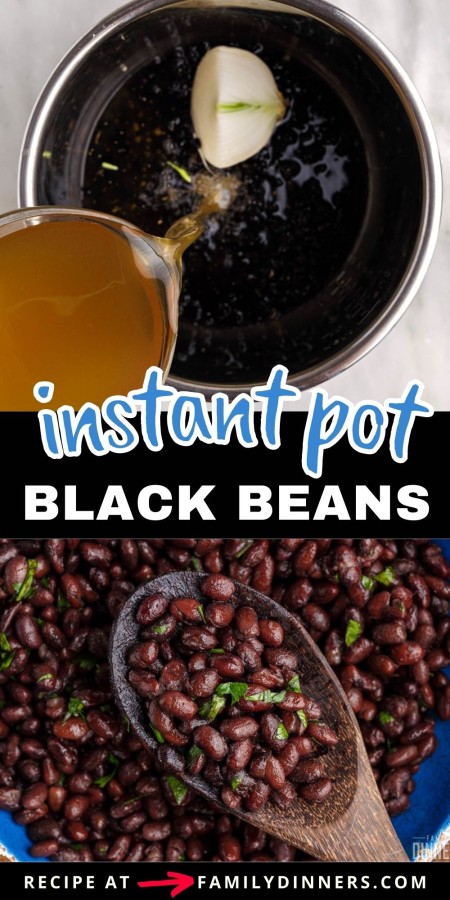 Instant Pot Black Beans.