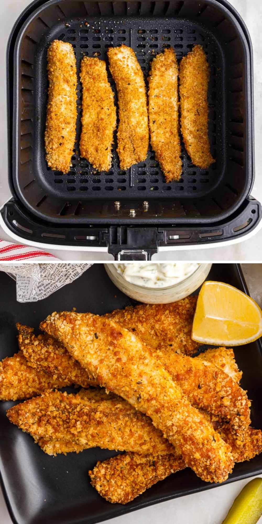 Air Fryer Fried Fish - Family Dinners