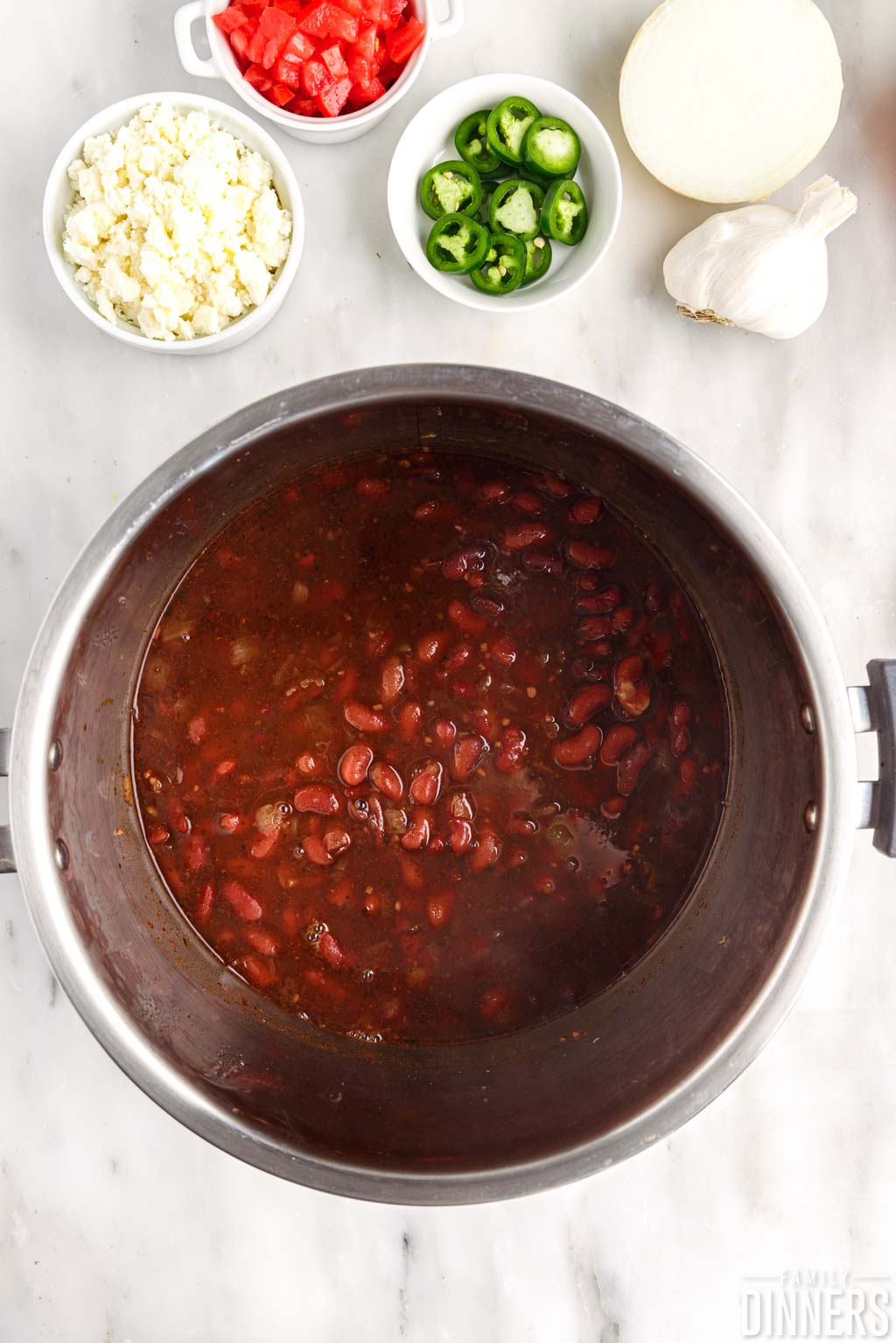 Beans in instant pot.