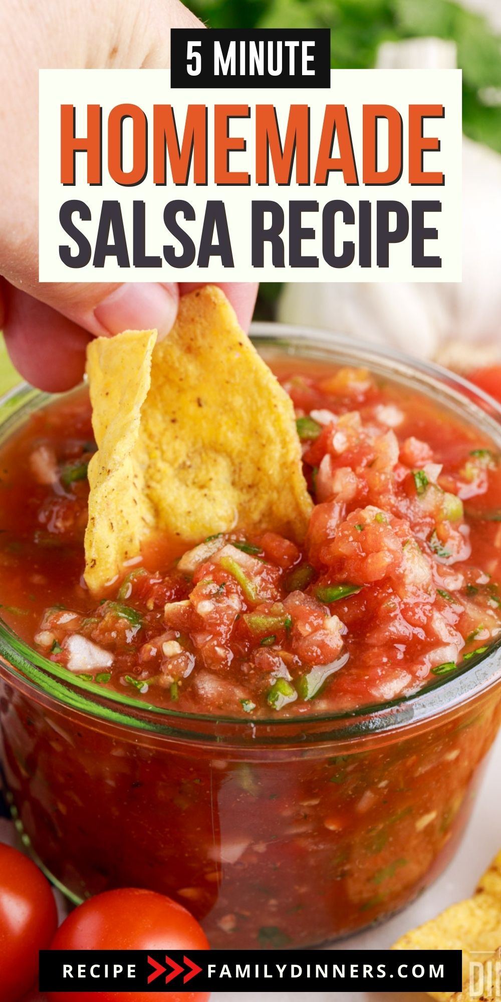 Salsa Recipe with Canned Tomatoes - Family Dinners