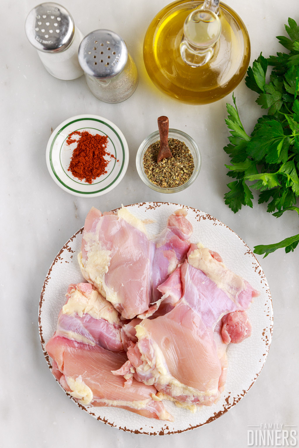 ingredients for air fryer boneless skinless chicken thighs
