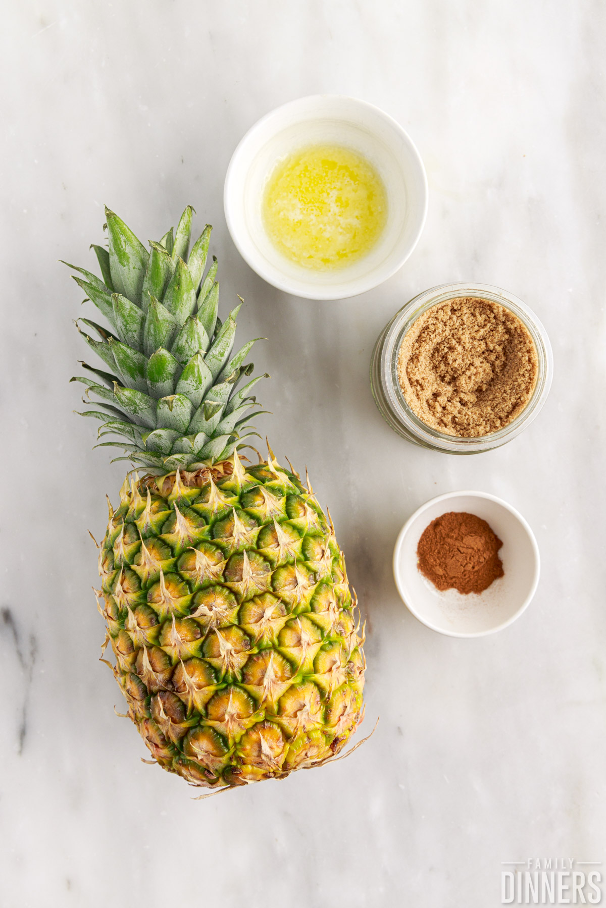 ingredients for air fryer pineapple