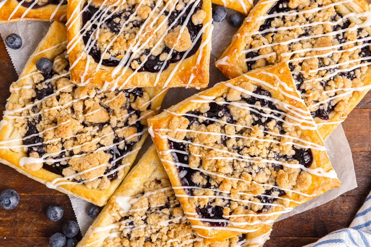 Blueberry Puff Pastry Recipe
