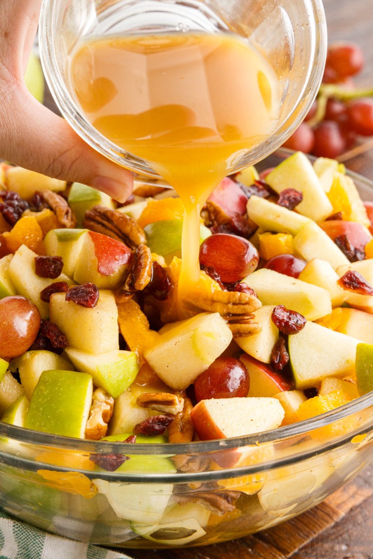 How To Make Fruit Salad Dressing Family Dinners