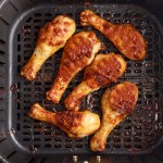 crispy chicken drumsticks in the air fryer