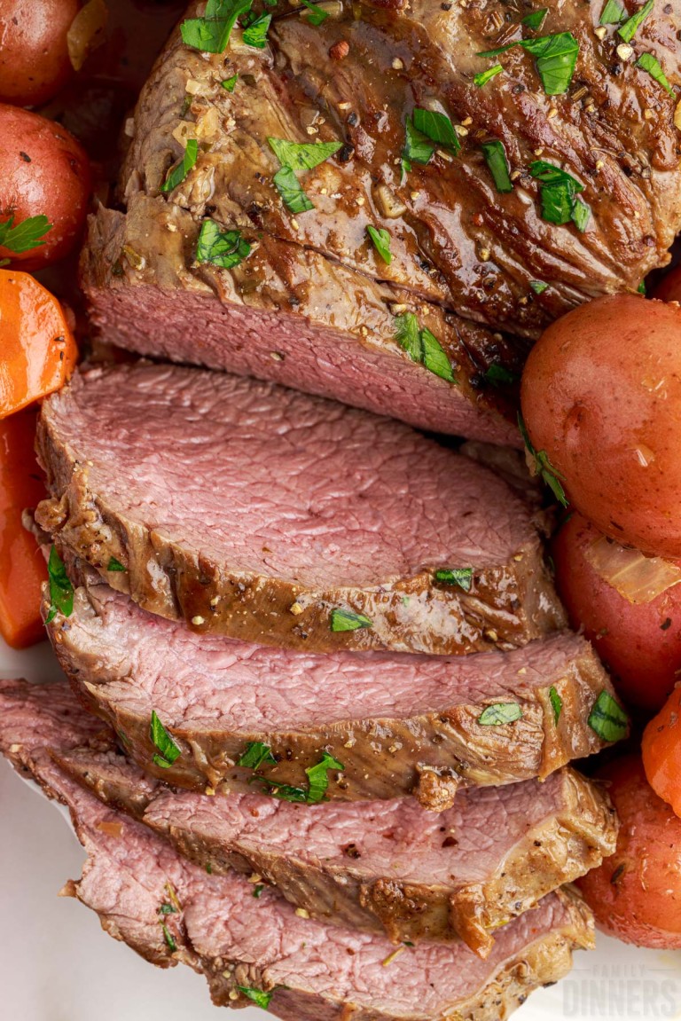 Slow Cooker TriTip Roast Recipe With Vegetables