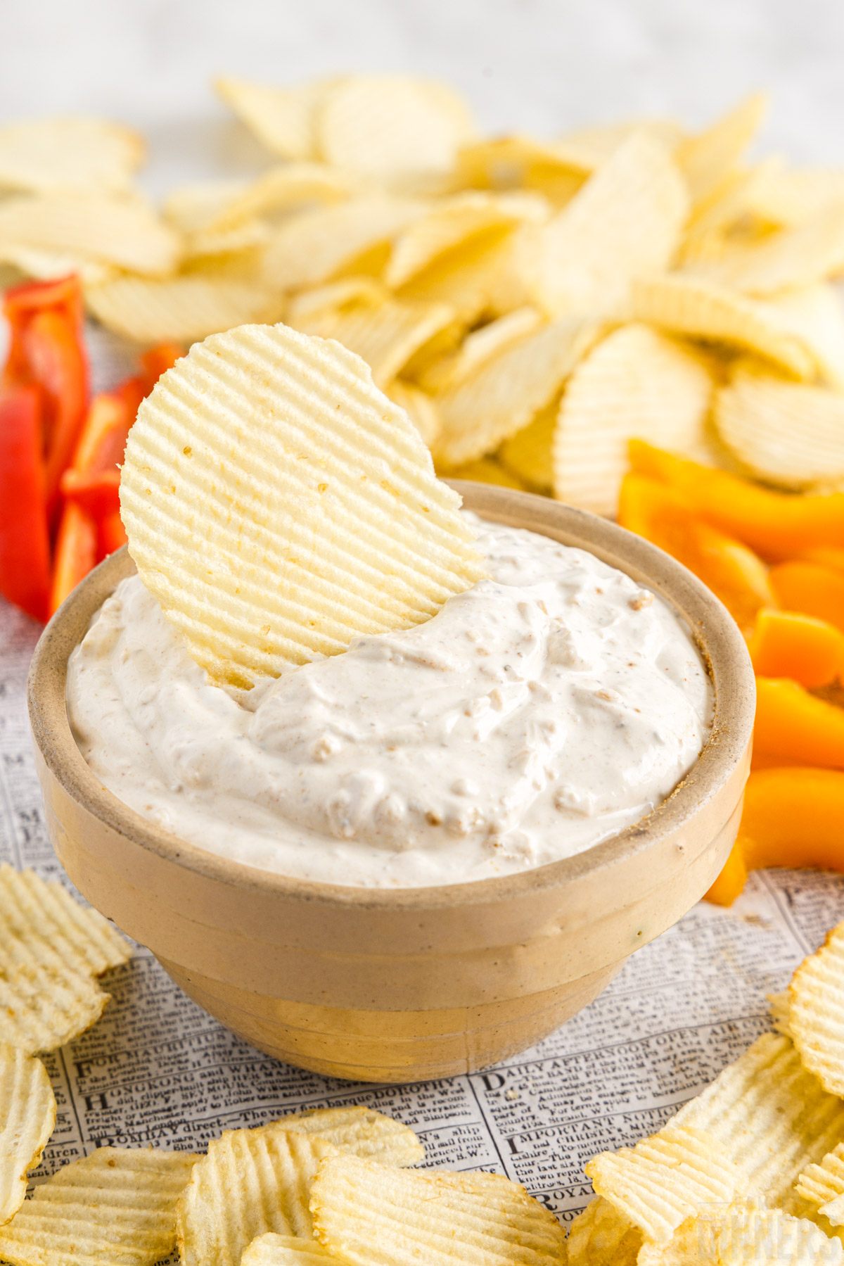 åbning auroch gennemskueligt The Best Sour Cream And Onion Dip Recipe - Family Dinners