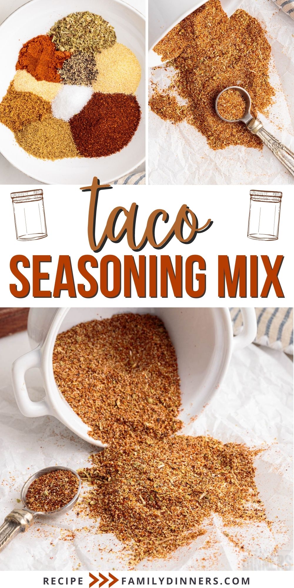 Savory Spice Taco Seasoning (2.4 Oz) - Mild, Gluten-Free Taco Mix For Ground Beef, Chicken, Tofu & Fajitas - Season Burritos, Nachos, Enchiladas & Guacamole